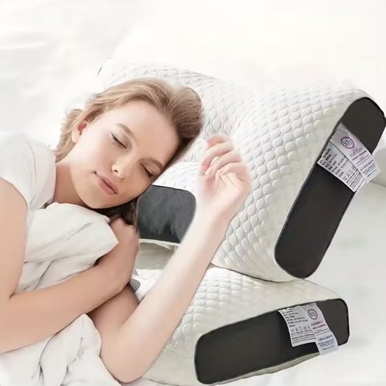 Almohada cervical para aliviar el dolor