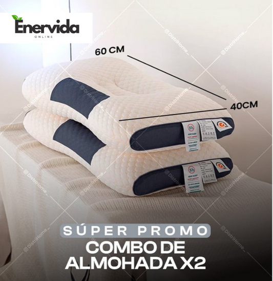 Juego Almohadas Cervical X2